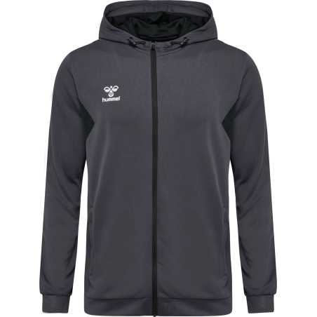 Veste à capuche HMLAuthentic Hummel gris foncé Veste à capuche HMLAuthentic Hummel gris foncé