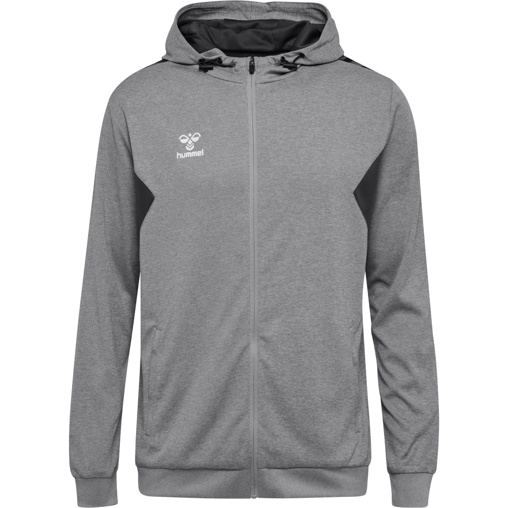 Veste à capuche HMLAuthentic Hummel gris