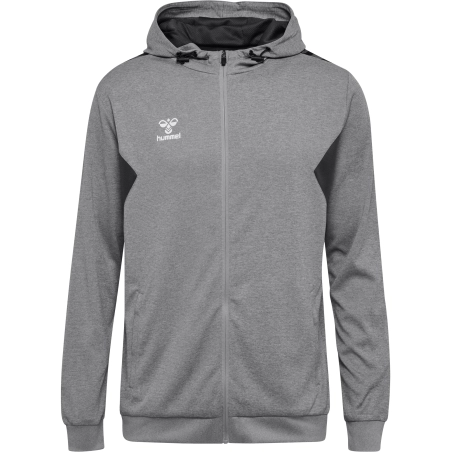 Veste à capuche HMLAuthentic Hummel gris