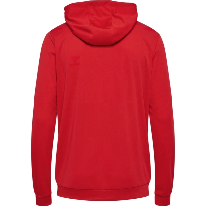 Veste à capuche HMLAuthentic Hummel rouge - Espace-Handball.com