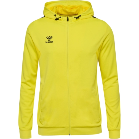 Veste à capuche HMLAuthentic Hummel jaune