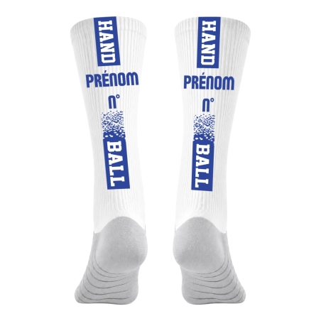 Chaussettes à personnaliser HANDBALL Bleues Roy