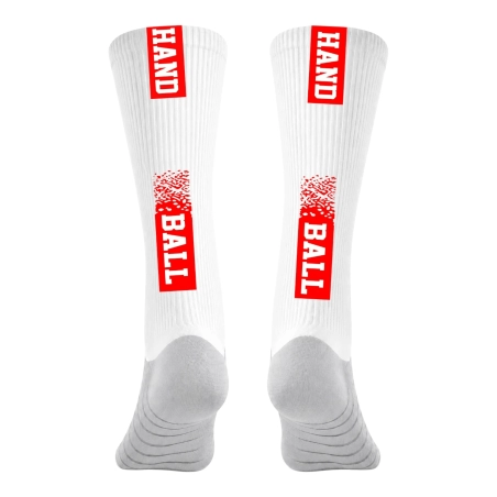 Chaussettes à personnaliser HANDBALL Rouge Chaussettes à personnaliser HANDBALL Rouge