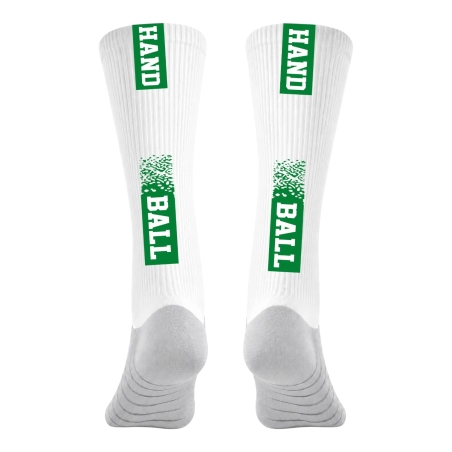 Chaussettes à personnaliser HANDBALL Vert Chaussettes à personnaliser HANDBALL Vert
