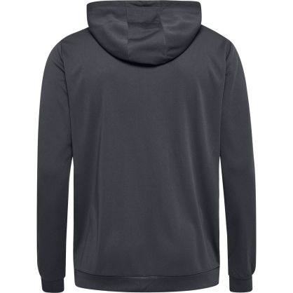 Veste à capuche HMLAuthentic Hummel gris foncé junior - Espace-Handball.com