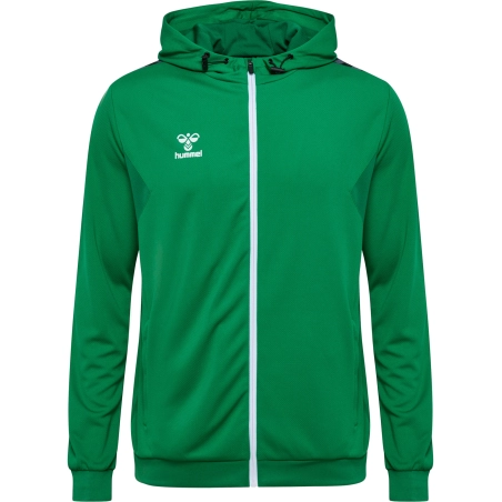 Veste à capuche HMLAuthentic Hummel vert junior Veste à capuche HMLAuthentic Hummel vert junior