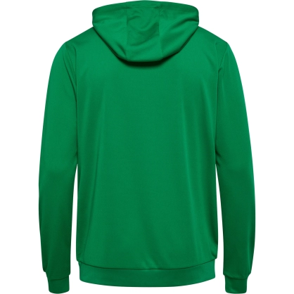 Veste à capuche HMLAuthentic Hummel vert junior - Espace-Handball.com