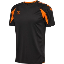 Maillot HMLCORE 2.0 Hummel noir/orange femme - Espace-Handball.com
