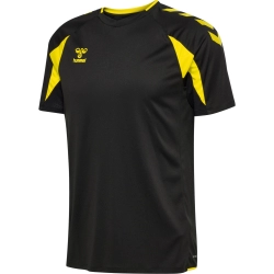 Maillot HMLCORE 2.0 Hummel noir/jaune femme - Espace-Handball.com
