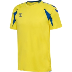 Maillot HMLCORE 2.0 Hummel jaune/bleu femme - Espace-Handball.com
