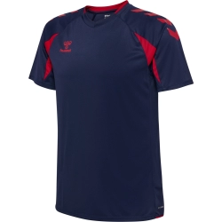 Maillot HMLCORE 2.0 Hummel marine/rouge femme - Espace-Handball.com