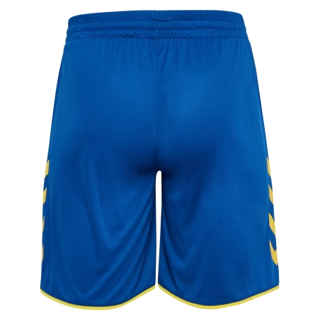 Short Core2.0 Hummel bleu/jaune