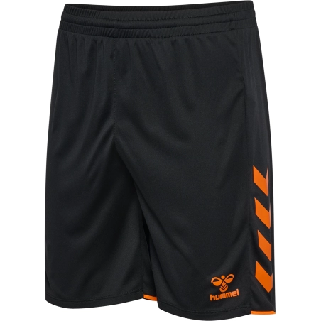 Short Core2.0 Hummel noir/orange junior