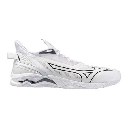 Chaussures Wave Mirage 5 Mizuno Blanc/Noir