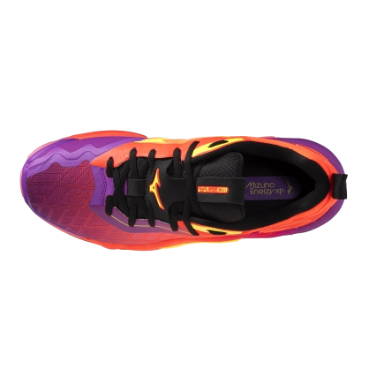 Chaussures Wave Stealth Neo 2.1 Mizuno Lava Orange - Espace-Handball.com
