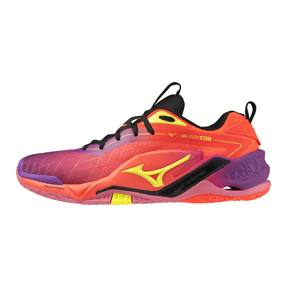 Chaussures Wave Stealth Neo 2.1 Mizuno Lava Orange