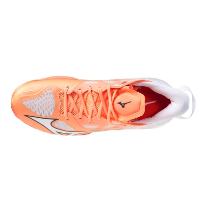 Chaussures Wave Mirage 5 Mizuno Coral - Espace-Handball.com