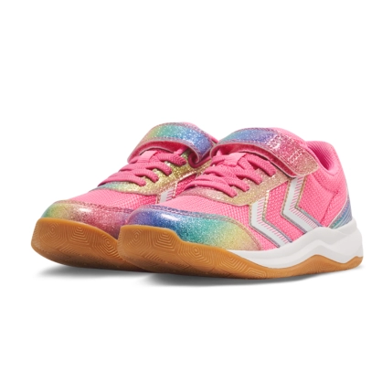 Chaussures Multiplay Flex Velcro Hummel Girly - Espace-Handball.com