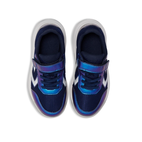 Chaussures Multiplay Flex Velcro Hummel Bleu