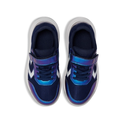 Chaussures Multiplay Flex Velcro Hummel Bleu - Espace-Handball.com