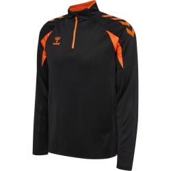veste demi zip HML.CORE2.0 noir/orange - Espace-Handball.com