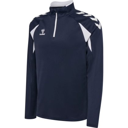 veste demi zip HML.CORE2.0 bleu marine /blanc - Espace-Handball.com