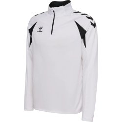 veste demi zip HML.CORE2.0 blanche/noir - Espace-Handball.com