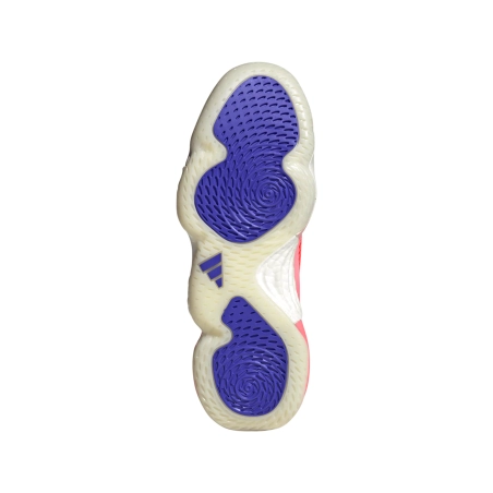 Chaussures Stabil 16 Adidas Blanche/Rose/Noir