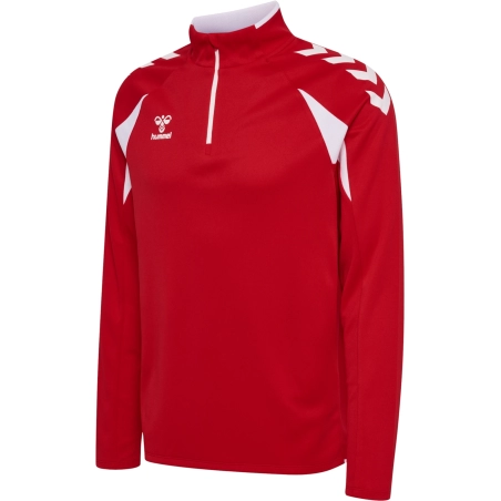 veste demi zip HML.CORE2.0 rouge/blanc enfant