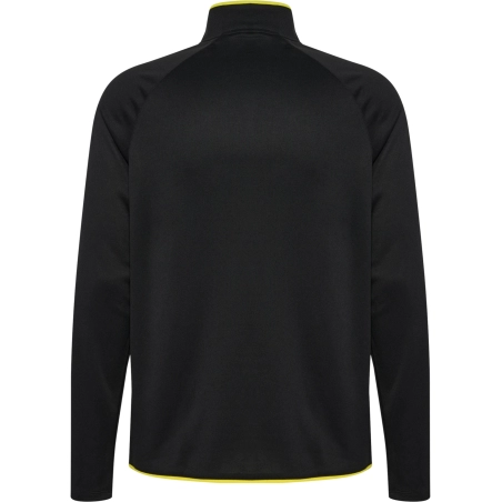 veste demi zip HML.CORE2.0 noir/jaune enfant
