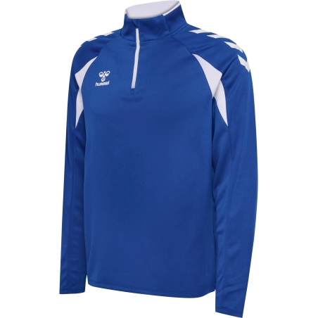 veste demi zip HML.CORE2.0 bleu/blanc enfant veste demi zip HML.CORE2.0 bleu/blanc enfant
