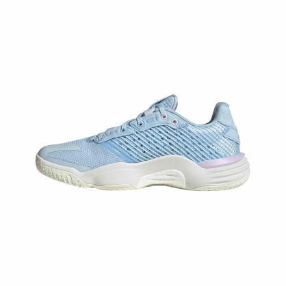 Chaussures Stabil 16 Adidas Ciel/Rose - Espace-Handball.com