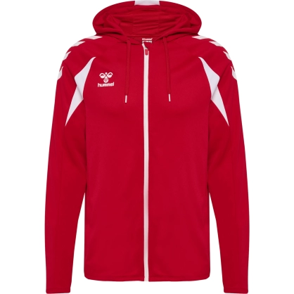 Veste à capuche HMLCORE2.0 Hummel rouge - Espace-Handball.com