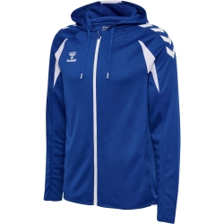 Veste à capuche HMLCORE2.0 Hummel bleu - Espace-Handball.com