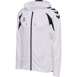 Veste à capuche HMLCORE2.0 Hummel blanc enfant - Espace-Handball.com