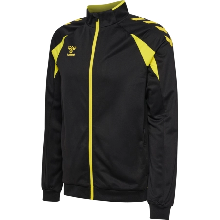 Veste zipée HMLCORE2.0 Hummel noir/jaune
