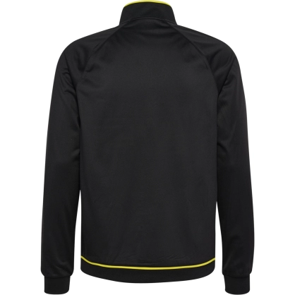 Veste zipée HMLCORE2.0 Hummel noir/jaune - Espace-Handball.com