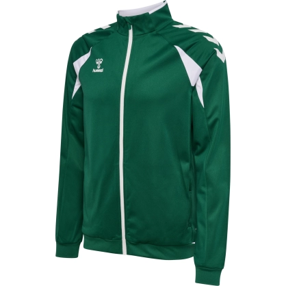 Veste zipée HMLCORE2.0 Hummel vert foncé - Espace-Handball.com