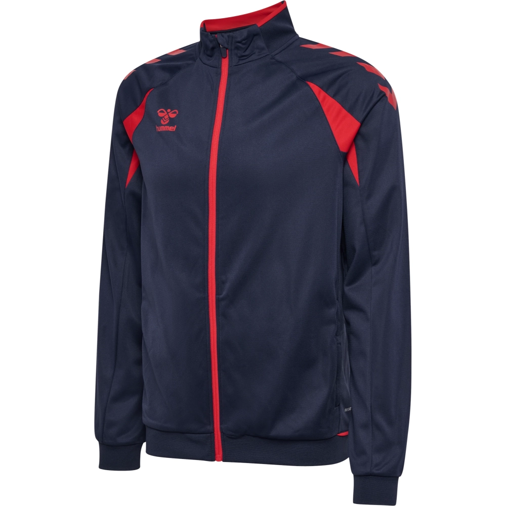 Veste zipée HMLCORE2.0 Hummel bleu marine/rouge