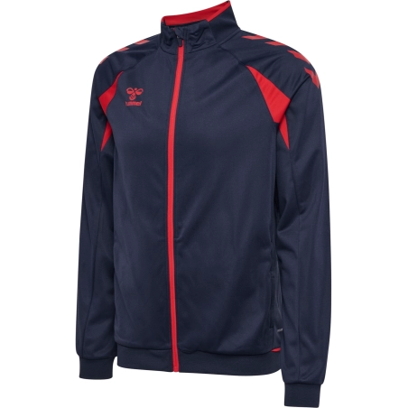 Veste zipée HMLCORE2.0 Hummel bleu marine/rouge