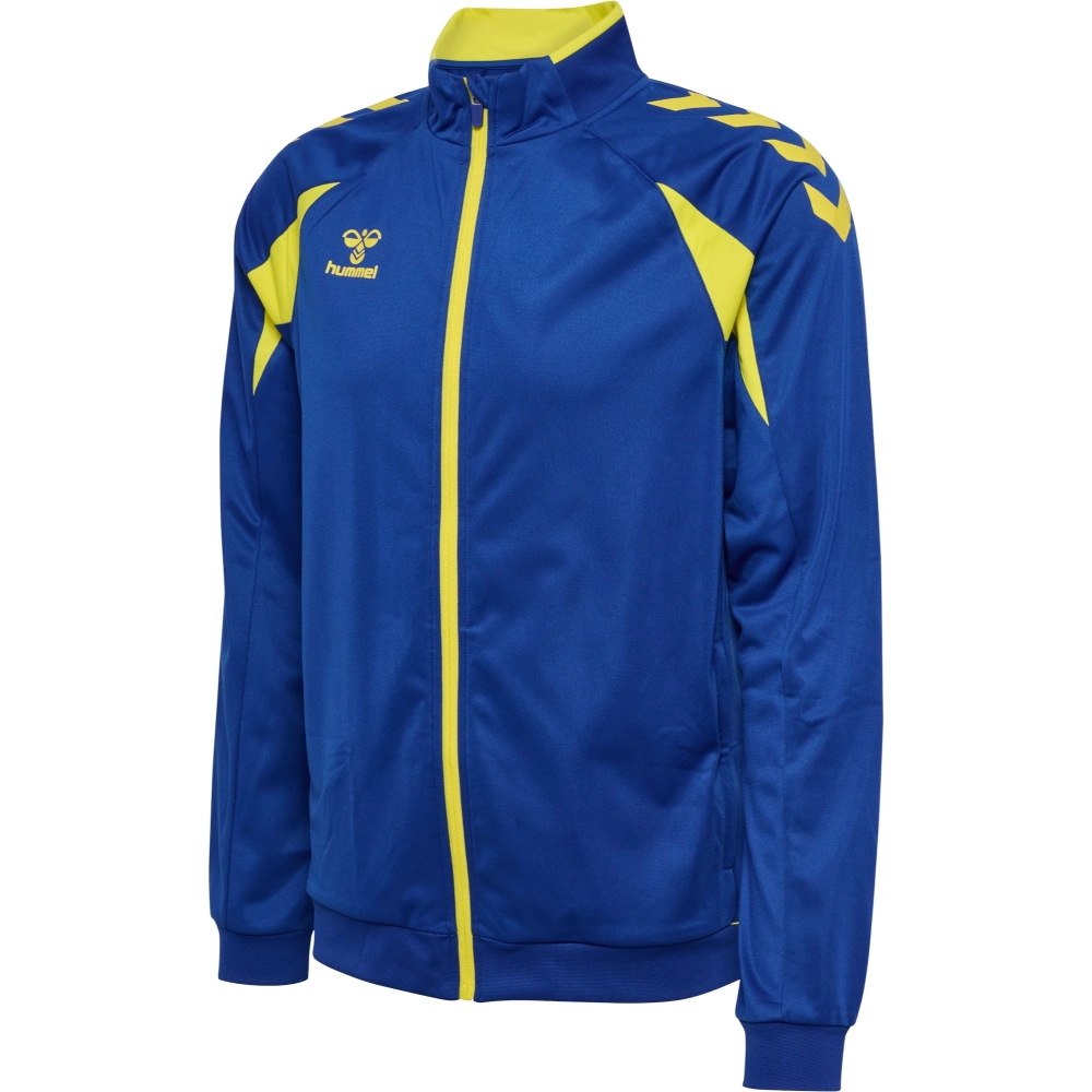 Veste zipée HMLCORE2.0 Hummel bleu/jaune