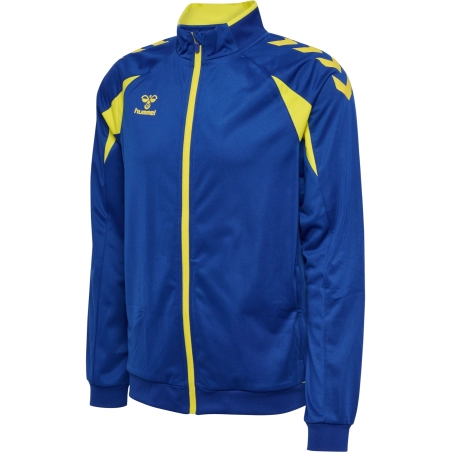 Veste zipée HMLCORE2.0 Hummel bleu/jaune