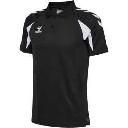 Polo HMLCORE2.0 Hummel noir - Espace-Handball.com
