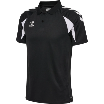 Polo HMLCORE2.0 Hummel noir - Espace-Handball.com