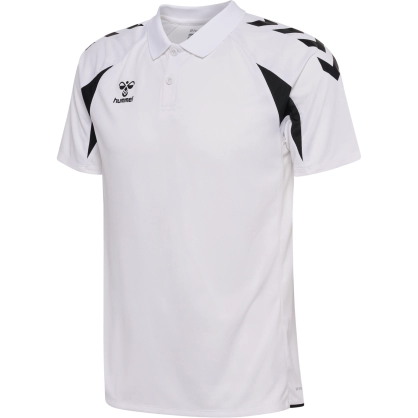 Polo HMLCORE2.0 Hummel blanc - Espace-Handball.com