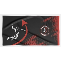 Serviette sublimé La flèche Handball (70x140cm) - Espace-Handball.com