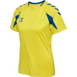 Maillot HMLCORE 2.0 Hummel jaune/bleu femme - Espace-Handball.com
