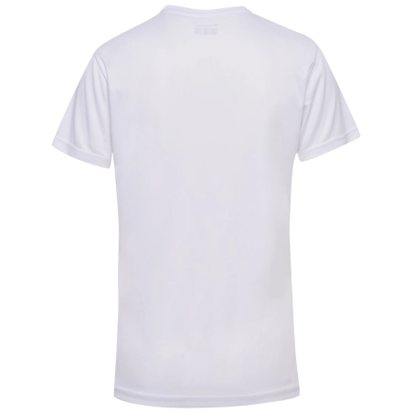 Maillot Hmlauthentic Femme blanc et rouge Hummel