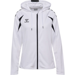 Veste à capuche HMLCORE2.0 Hummel blanc femme - Espace-Handball.com