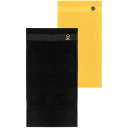 Serviette Noir ou Jaune CAL HB - Espace-Handball.com